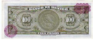 Banknote from Mexico