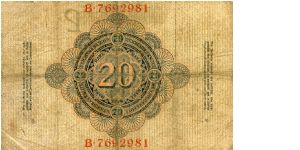 Banknote from Germany