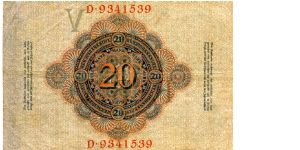 Banknote from Germany