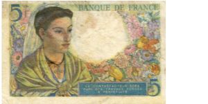 Banknote from France