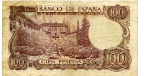 Banknote from Spain