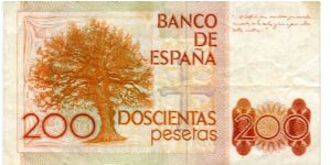 Banknote from Spain