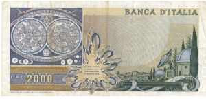 Banknote from Italy