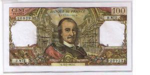 BANK OF FRANCE
 100 FRANCS Banknote