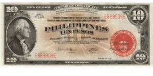 1941 20 Pesos AU/UNC (P- Treasury Certificate)
SN:E889909E (Naval Aviator Emergency Money) Banknote