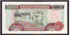 Banknote from Ghana