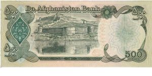 Banknote from Afghanistan