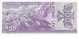 Banknote from Albania