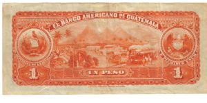 Banknote from Guatemala