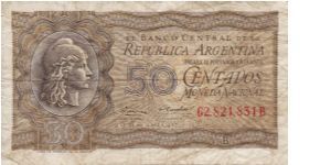 50 Centavos P261 Banknote