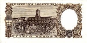 Banknote from Argentina