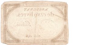 Banknote from France