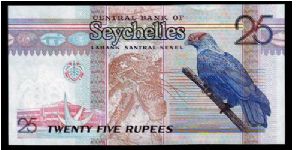 Banknote from Seychelles