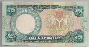 Banknote from Nigeria