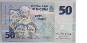 Nigeria 50 Naira 2007 P35. Banknote