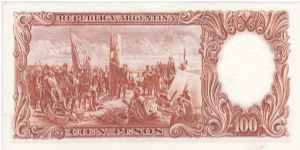 Banknote from Argentina