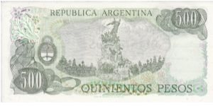 Banknote from Argentina