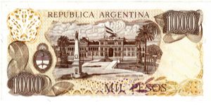 Banknote from Argentina