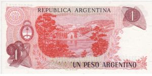 Banknote from Argentina