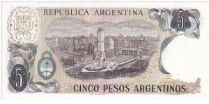 Banknote from Argentina