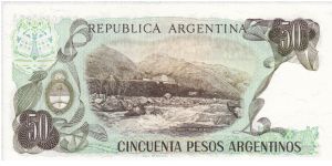 Banknote from Argentina