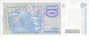 Banknote from Argentina