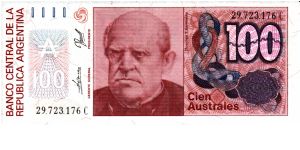 100 Australes P327c Banknote