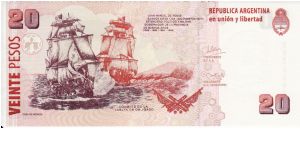 Banknote from Argentina