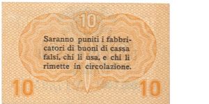 Banknote from Italy