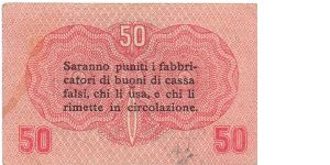 Banknote from Italy