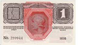 Banknote from Austria