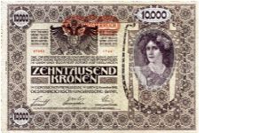 10,000 Kronen P65 Banknote