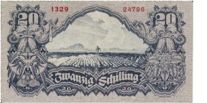 Banknote from Austria