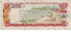 Banknote from Bahamas