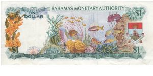 Banknote from Bahamas