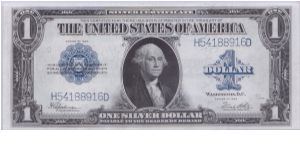 1923 $1 SILVER CERIFICATE

**SPEELMAN/WHITE** Banknote