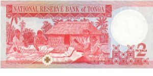 Banknote from Tonga