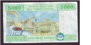 Banknote from Central African Republic