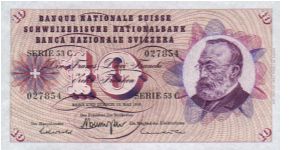 10 Francs Banknote