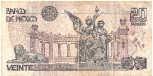 Banknote from Mexico