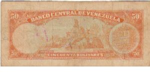 Banknote from Venezuela