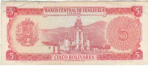 Banknote from Venezuela