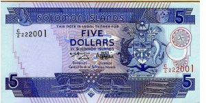 5 dollars Banknote