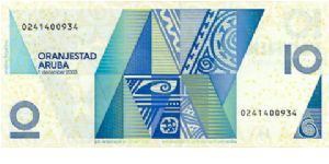 Banknote from Aruba