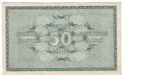 Banknote from Finland