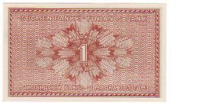 Banknote from Finland