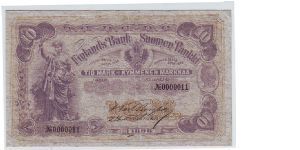 10 markkaa

Very rare 
(very low serial number)

This note is made of 1898 Banknote