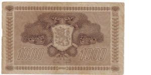 Banknote from Finland