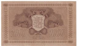 Banknote from Finland