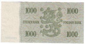 Banknote from Finland